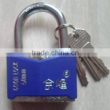 blue color anti-sawing rhombic padlock