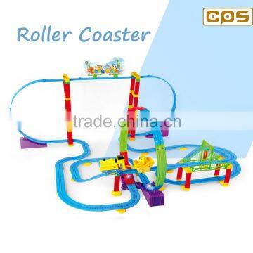 Popular B/O rail slot toy car for children