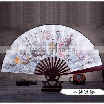 Hot sales chinese design bamboo fan