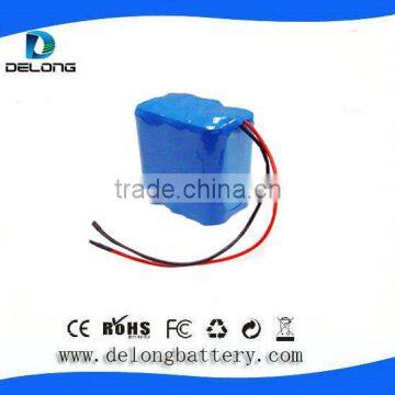 3S2P 18650 cylindrical battery pack 5200mAh for back up power system