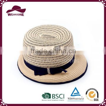 China manufacturer straw bucket hat for girls