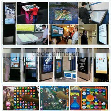 16 real points 60" infrared touch screen overlay,IR Touch Screen Panel for Interactive Table,