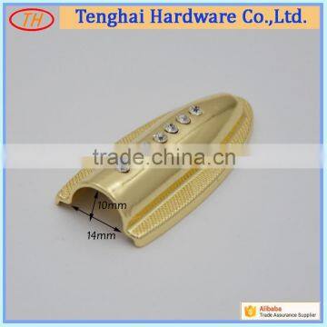 Hot Sale Long Metal Decoration Accessory With Diamond for Purses Handbags photo-3