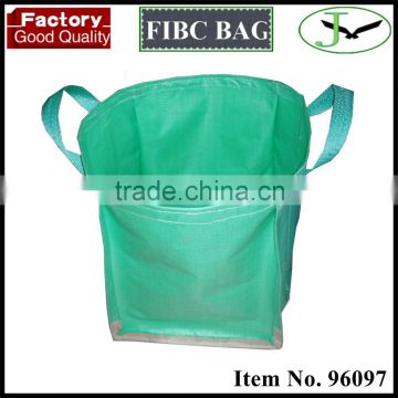 best price 1tonne pp woven big jumbo bag with double stevedore strap