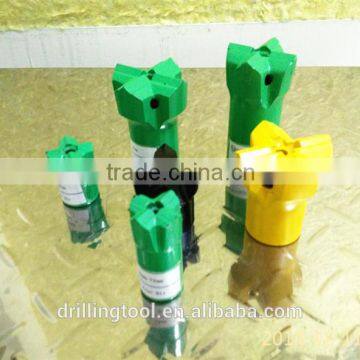 12 grade Pneumatic and hand drill Taper Button Bit