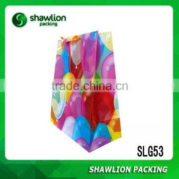 Offset Printing Custom luxury shopping paper bag for Celebrate Manufacturer