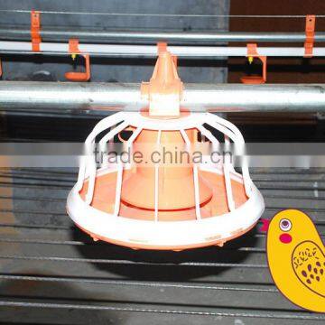 automatic broiler birds feeding system feeding pan