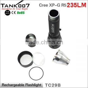 Rechargeable Powerful Hunting Led Torch Bright Light Torch Police Flashlight