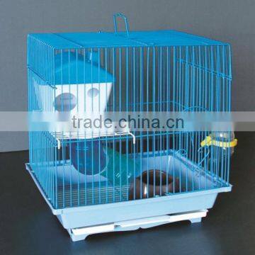 Portable Pet Hamster House Cage with Waterer and Bowl, 2 layers Hamster Cage