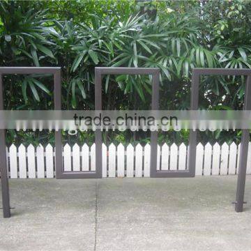 7 bike space bicycle parking stand metal bike rack outdoor bike stand