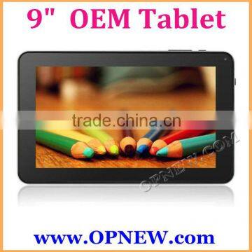 OEM CHEAP 9 inch a33 Allwinner quad core Android 4.4 Capacitive Tablet PC USB 3G OPNEW