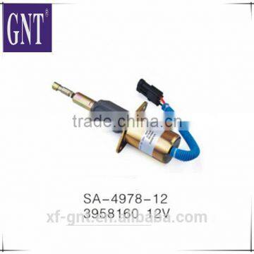 SA-4978-12 3958160 12V Stop Solenoid Valve Use For Truck
