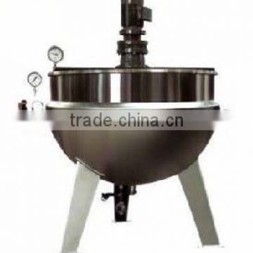 200L steam jacket pot with mixer for can food making