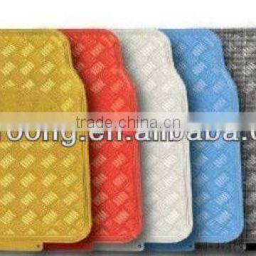 2016 auto accessories shops aluminum car floor mat