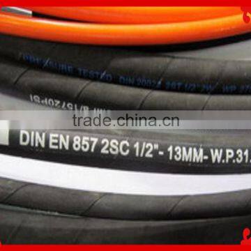 DIN EN 857 2SC rubber hose hydraulic oil New Arrival High quality Hydraulic Rubber Hose