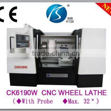 2015 New product CK6190W Wheel polishing machine special lathe for car or truck