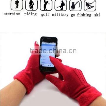 Lady Touch Screen Stretchy Soft Warm Gloves for Mobile Phone Tablet Pad