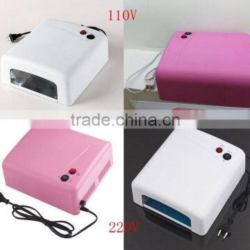 818 36W Nail Art Gel Polish UV Lamp Naill Light Dryer for Nail Gel Drying