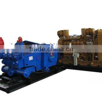 High efficiency Diesel Transmission mud pump package