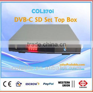 PAL/ NTSC set top box, dvb-c set top box, cable tv receiver