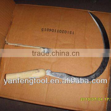High Quality Sickle SI202/16" With Wood Handle photo-1