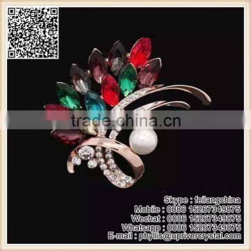 Promotion Price Girl Dess Decorative Best Beautiful Crystal Butterfly Brooch photo-2