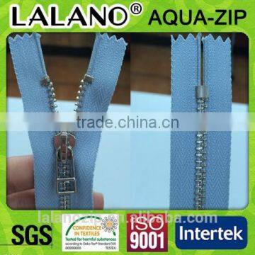 5# metal zipper plated sliver for jackets