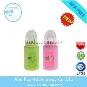 glass feeding bottle hot selling safety milk bottle baby