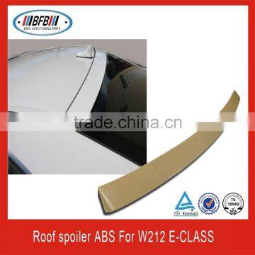 ABS PLASTIC REAR ROOF SPOILER FOR Mercedes Benz E-Class W212 4D Sedan Rear Roof Spoiler E350 E550