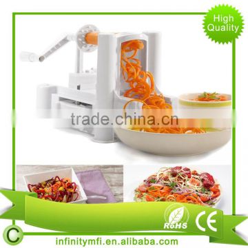 Spiral Slicer Spiralizer Complete Recipe Vegetable Cutter Noodle Spaghetti Maker with Vegetable Peeler