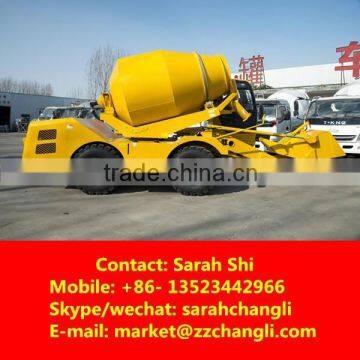 Cummins Diesel Engine 3m3 Self Loading Concrete Mixer Machine for Sale photo-2