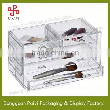 wholesale small transparent acrylic cosmetic display box