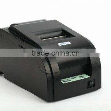 76mm Dot Matrix Pos Receipt Impact Printer 9 pins 420dot/line Dot density 4.4line/sec Printing Speed