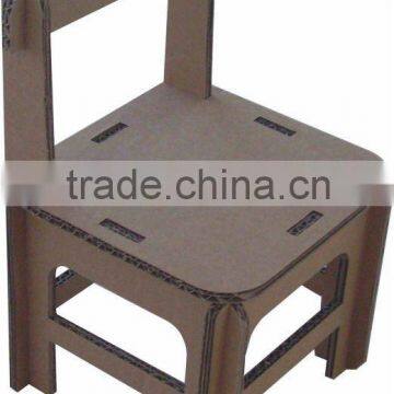 New fashion 100% recycled corrugated cardboard chair