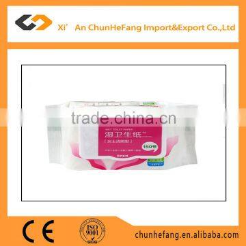 The degradable pure wet pulp paper cleaning wet wipe                        
                                                Quality Choice