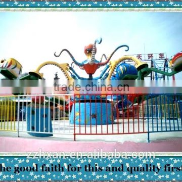 Game machine mini amusement park rotating ride big octopus rides