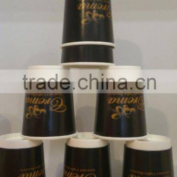 Wholesale kraft coffee cup double wall paper cup for coffee or tea from China