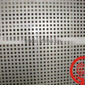 Perforated aluminum wall decoration tiles