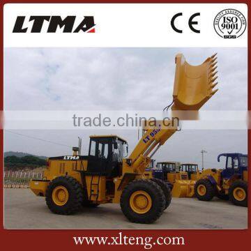 LT955c high quality wheel loader with side dump bucket