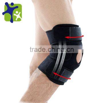 Elasticity sport opening kneepad, climming skid kneepad, breathable absorbent kneepad