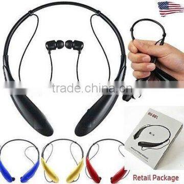 HV801Wireless Bluetooth HandFree Sport Stereo Headset headphone for Samsung iPhone LG hv801