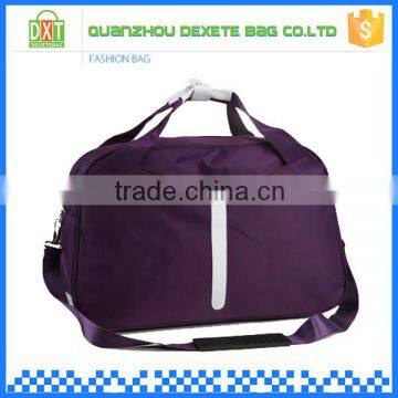 Lightweight nylon purple wholesale custom gym foldable sport bag