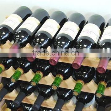 fashion wooden wine display rack