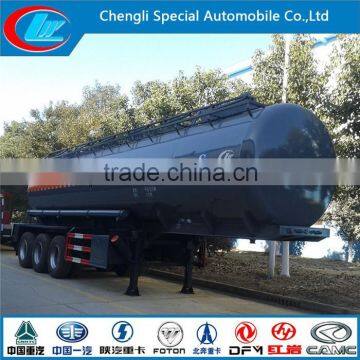 China direct factory chemical tank truck China brand 3axles oil trailers capacity