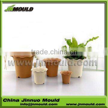 High quality modern outdoor plastic gardening flower pot mould