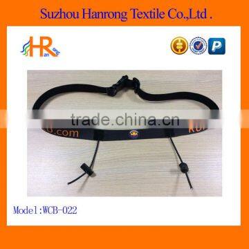 Elastic Race number Belt with custom logo
