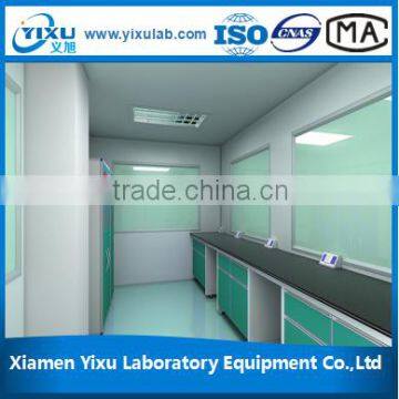 Laboratory Wooden Bench With Metal Legs photo-2