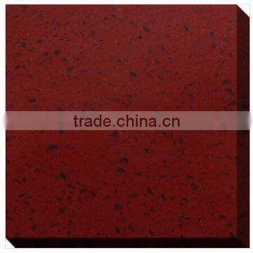 red artificial quartz stone for countertop,Quartz Stone Slabs,engineered quartz stone