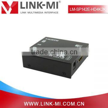 LINK-MI LM-SP142E-HD4K2K Audio Video HDMI TV Splitter 1x2 Support Ultra HD 4Kx2K(3840x2160@60Hz YUV 4:2:0) photo-5