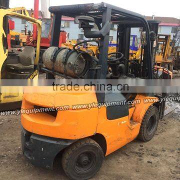 Original diesel engine/power driven 3 ton Used Forklift